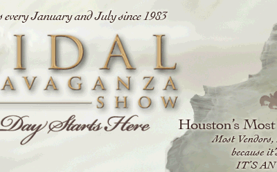 Its official! We will be at the 2017 Houston Bridal Extravaganza in Booth 609